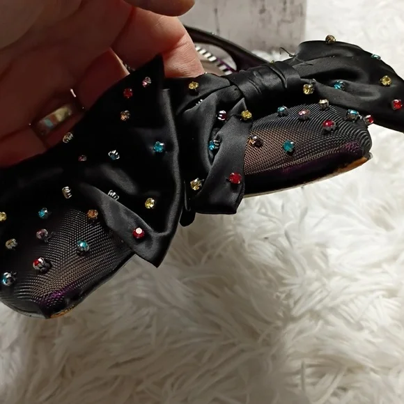 Betsey Johnson Dafney pointed-toe slingback pumps Women's Sz 8 - Picture 6 of 12